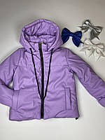 Весняні курточки для дівчинки 122 - 146 4 кольори