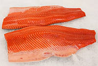 Філе лосося преміум (сьомга), на шкурі, 1,7-2,2 кг/шт (ціна за 1кг)