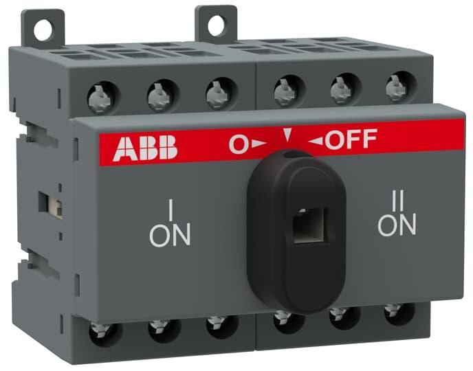 Рубильник ABB OT25F3C 3 полюси 25A (1SCA104863R1001)