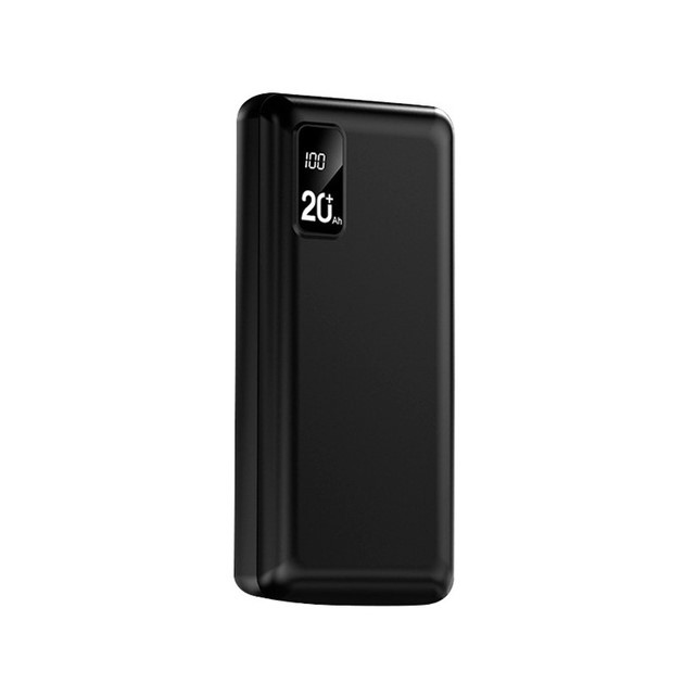 Зарядний пристрій повербанк Power Bank Maxmate MMP-20L 20000 mAh Чорний