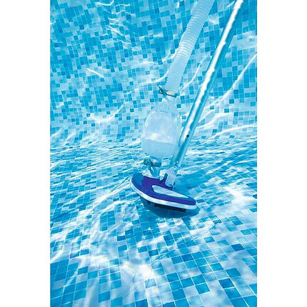 Набір для чищення басейнів діаметром 457 см (сачок, сккімер, щітка) BestWay 58237, фото 1