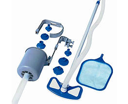 Набір для чищення басейнів діаметром 457 см (сачок, сккімер, щітка) BestWay 58237, фото 4