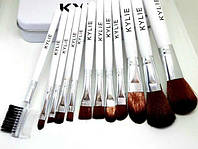 Профессиональный набор кистей для макияжа Kylie Professional Brush Set 12 шт, SP1, Хорошего качества, большой