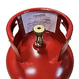 Балон газовий 20 л SAFEGAS металевий безпечний, фото 3
