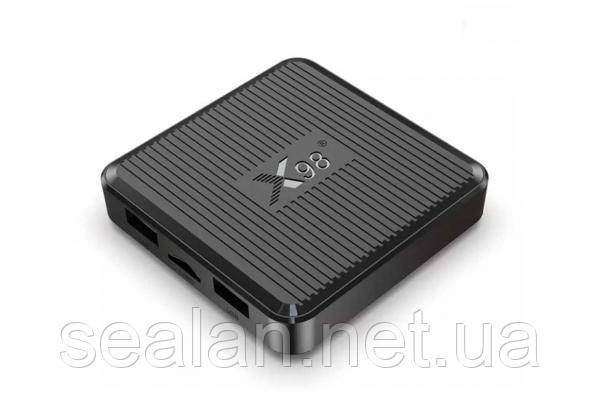 Смарт приставка X98Q Smart TV Box (S905W2, 2/16G, Android 11)