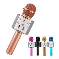 Беспроводной Bluetooth микрофон для караоке KTV-858, SP1, Хорошего качества, Микрофоны Sony, микрофон,