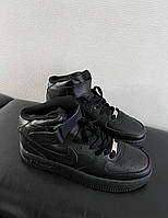 Кроссовки, кеды отличное качество Nike Air Force 1 High Black v2 Размер 36