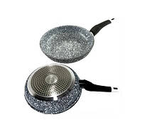 Сковорода UNIQUE UN-5101-18см серый гранит, SP, Хорошего качества, сковорода для приготовления блинов Pancake
