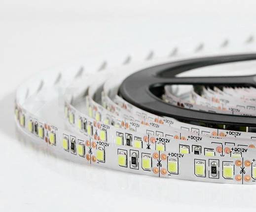 Світлодіодна стрічка SMD 3528/120 12V біла (6100-6500K) IP20 Код.52343, фото 1