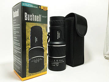 Монокуляр BUSHNELL 16x52 Вологозахищений, Gp1, Гарної якості, Вологозахищений бінокль, Sakura 30x60, ато