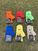 Шкарпетки Nike високі спортивні шкарпетки Найк кольорові тренувальні з логотипом
