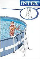 Лестница для бассейнов Intex 28065 107 см, 3 ступеньки