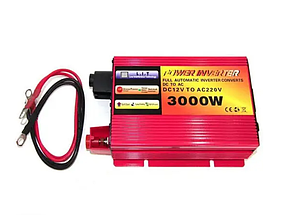 Інвертор Power inverter 12V CMS-3000W Перетворювач Інвертор автомобільний