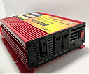 Інвертор Power inverter 12V CMS-3000W Перетворювач Інвертор автомобільний, фото 3