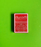 Крутиголов Покерні карти Aurora Red by Alessandro Parabiaghi