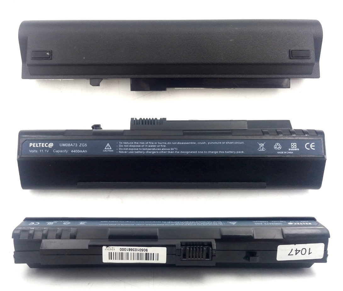 Посилена батарея акумулятор для ноутбука Acer Aspire One 531H UM08A73 11.1 V 4400 mAh Li-Ion Б/У — знос 10-15%