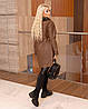 Жіноча куртка коротка з еко-шкіри розміри норма і батал, фото 3