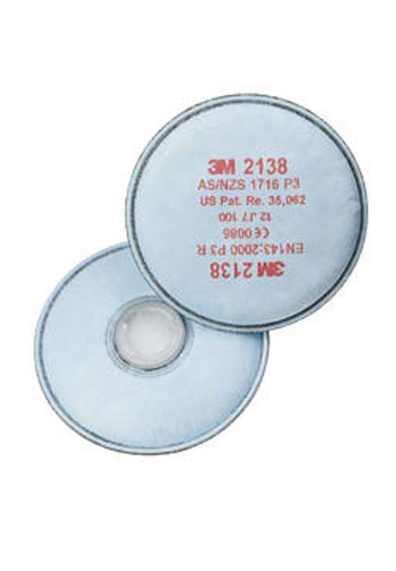 Протиаерозольний фільтр 3М 2138, фото 1