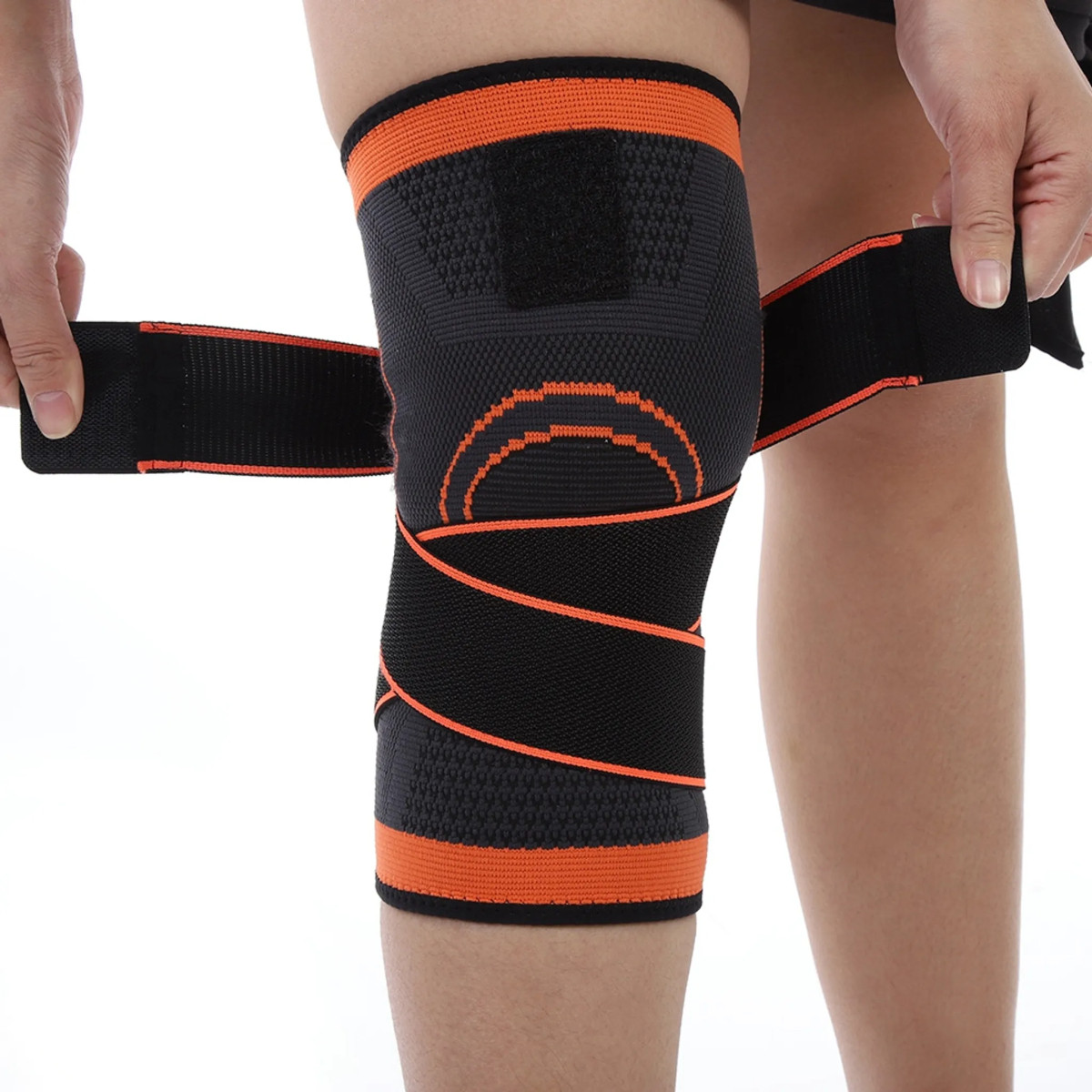 Бандаж колінного суглоба Knee Support Жовтогарячий
