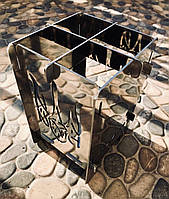 Щіпочниця (трісочниця) з нержавіючої сталі без зображення, фото 5