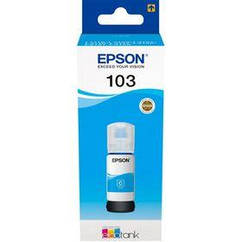 Чернила EPSON L3100/3101/3110/3150/3151 Cyan (C13T00S24A) 65 мл