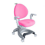 Дитяче ергономічне крісло FunDesk Cielo Pink з підлокітниками, фото 2