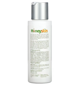 Honeyskin, Очищающее средство для лица и тела, 118 мл (4 жидк. Унции) - фото 2 - id-p1748408913