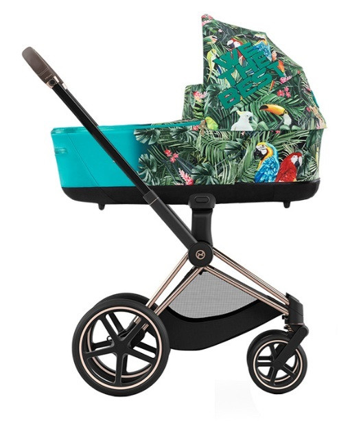 Коляска Cybex Priam 4.0 шасі Rosegold + люлька by DJ Khaled We The Best, фото 1