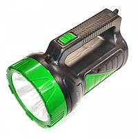 Фонарь ручной аккумуляторный Energy EN-976 Прожектор светодиодный с боковым светом Зелёный