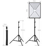 Набір постійного світла Puluz PU5070-2 Led Softbox Kit, фото 2