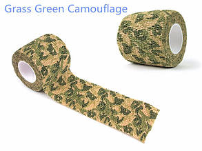 Стрічка камуфляжна (для зброї та спорядження) - Grass Green Camo