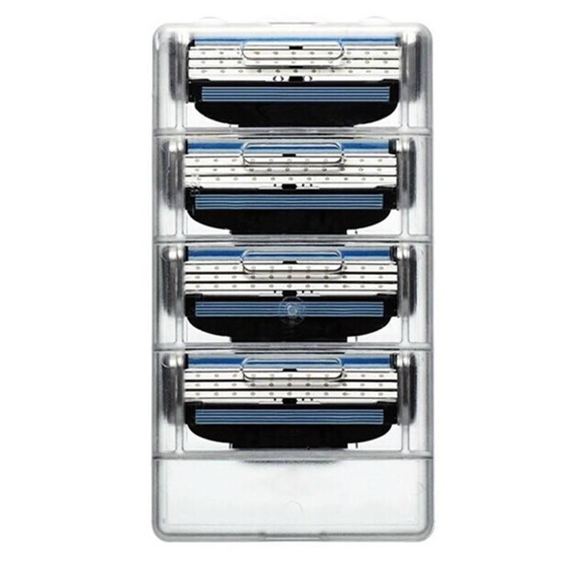 Змінні картриджі для гоління (леза) чоловічі Gillette Mach3 4 шт без упаковки, фото 1
