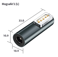 DC-переходник 5,5-2,1 на Magsafe