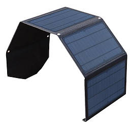 Сонячна портативна панель 30W, портативна сонячна панель, батарея для зарядки смартфона, павербанка і т.д.