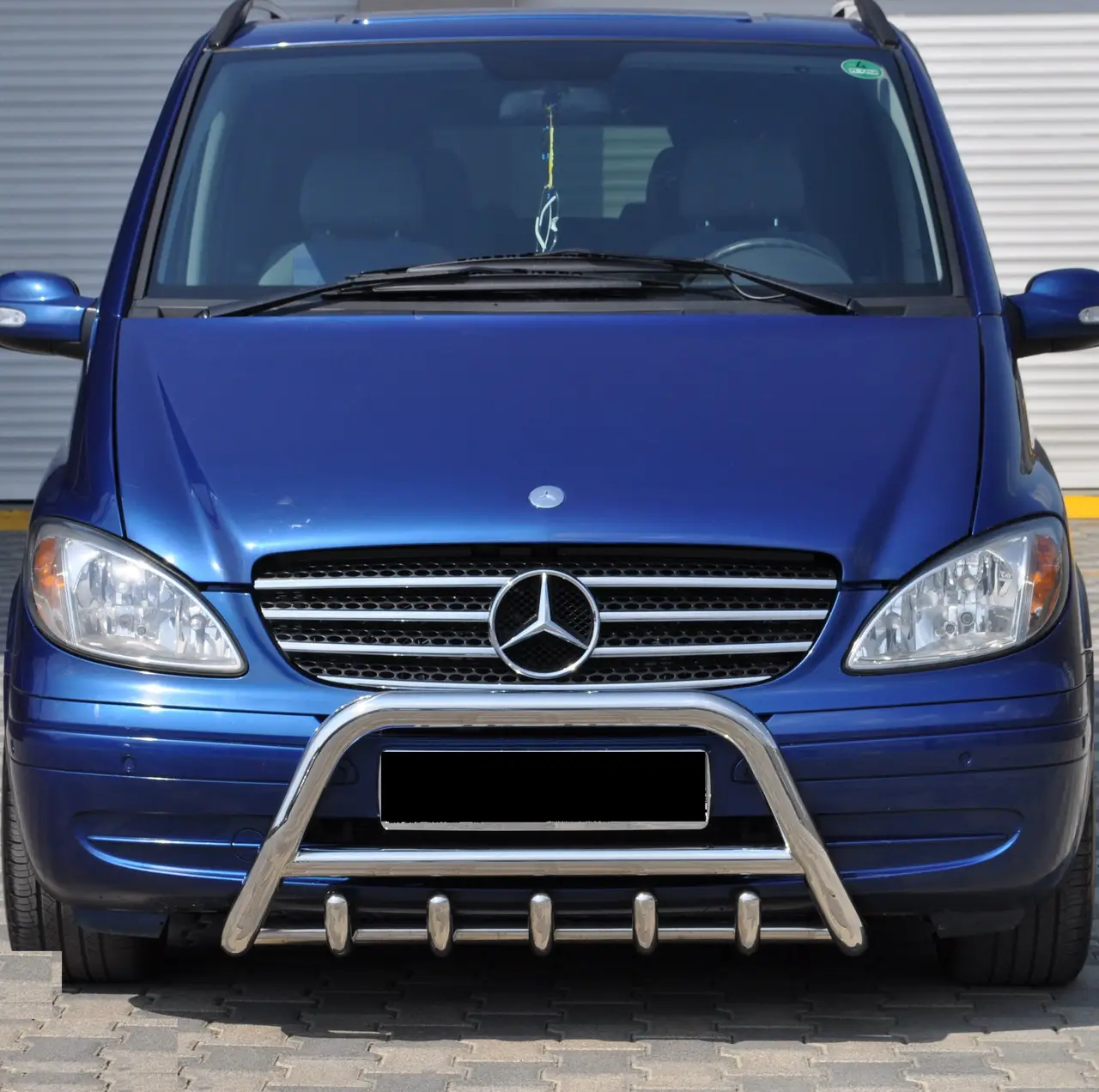 Кенгурятник WT004 (нерж.) Mercedes Vito W639 2004-2015