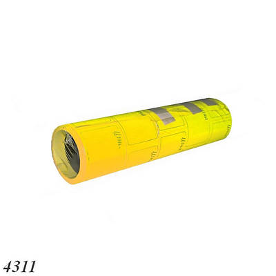 Цінник рамка 36х29 мм 3 м Жовтий (5шт)