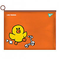 Папка zip-lock B6 Yes Line Friends.Sally