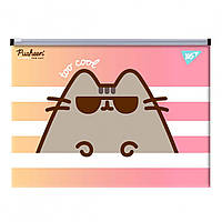 Папка zip-lock B5 Yes Pusheen