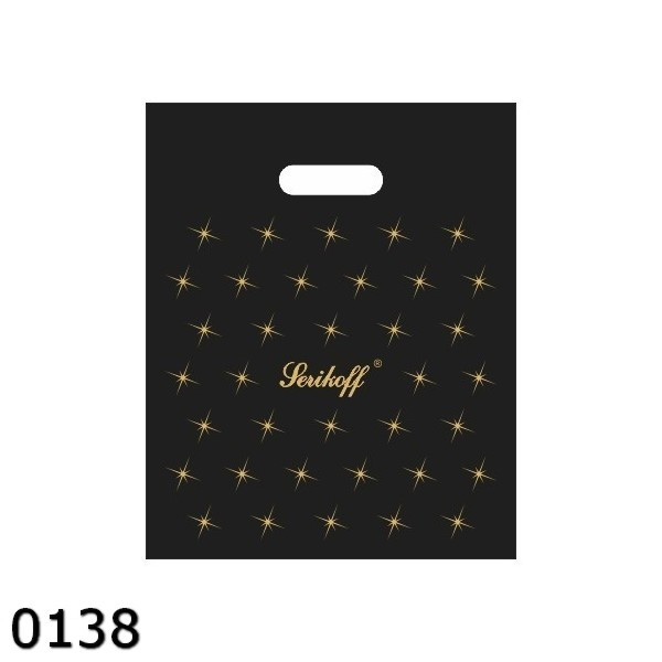 Пакет Serikoff Промінь Чорний 30x37 см (50шт), фото 1