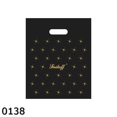 Пакет Serikoff Промінь Чорний 30x37 см (50шт)