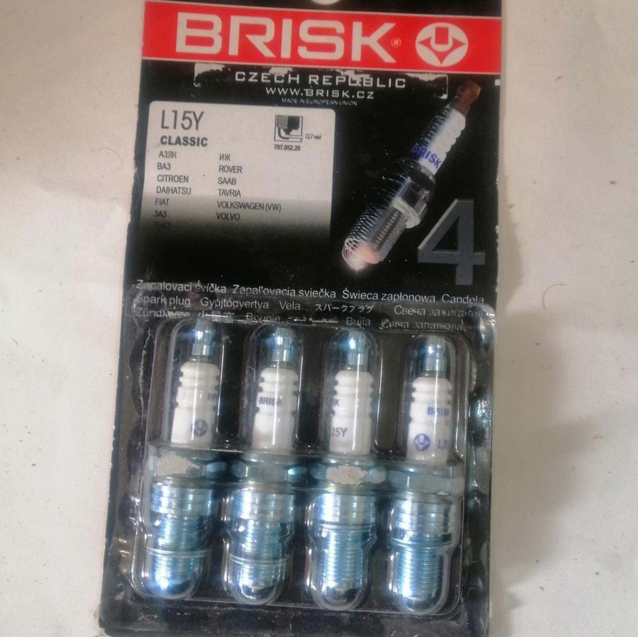 Свічка запалювання Brisk L15Y 4Т для бензогенератора (ID#1748543791 ...