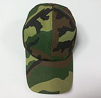 Кепка тактична камуфляжна, армійська бейсболка ЗСУ (зелений камуфляж).