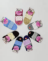Шкарпетки медичні жіночі без гумки 37-41 розмір набору 5 шт. Жіночі лікувальні шкарпетки бавовняні в горошок