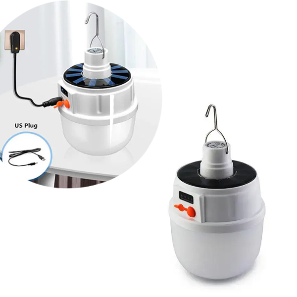 Лампа для кемпінгу Solar JD 2022 на сонячній батареї, фото 1