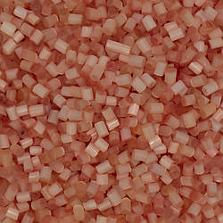 Бісер рубка сатин 2 мм 25 г Помаранчевий