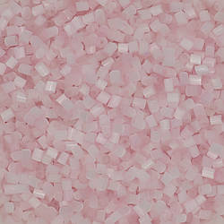 Бісер рубка сатин 2 мм 25 г Рожевий смола