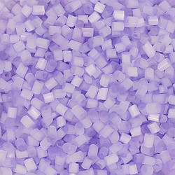 Бісер рубка сатин 2 мм 25 г Бузковий