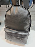 Рюкзак мистецтв шкіряний модний стиль для чоловіків і жінок міський тільки гуртом, фото 4