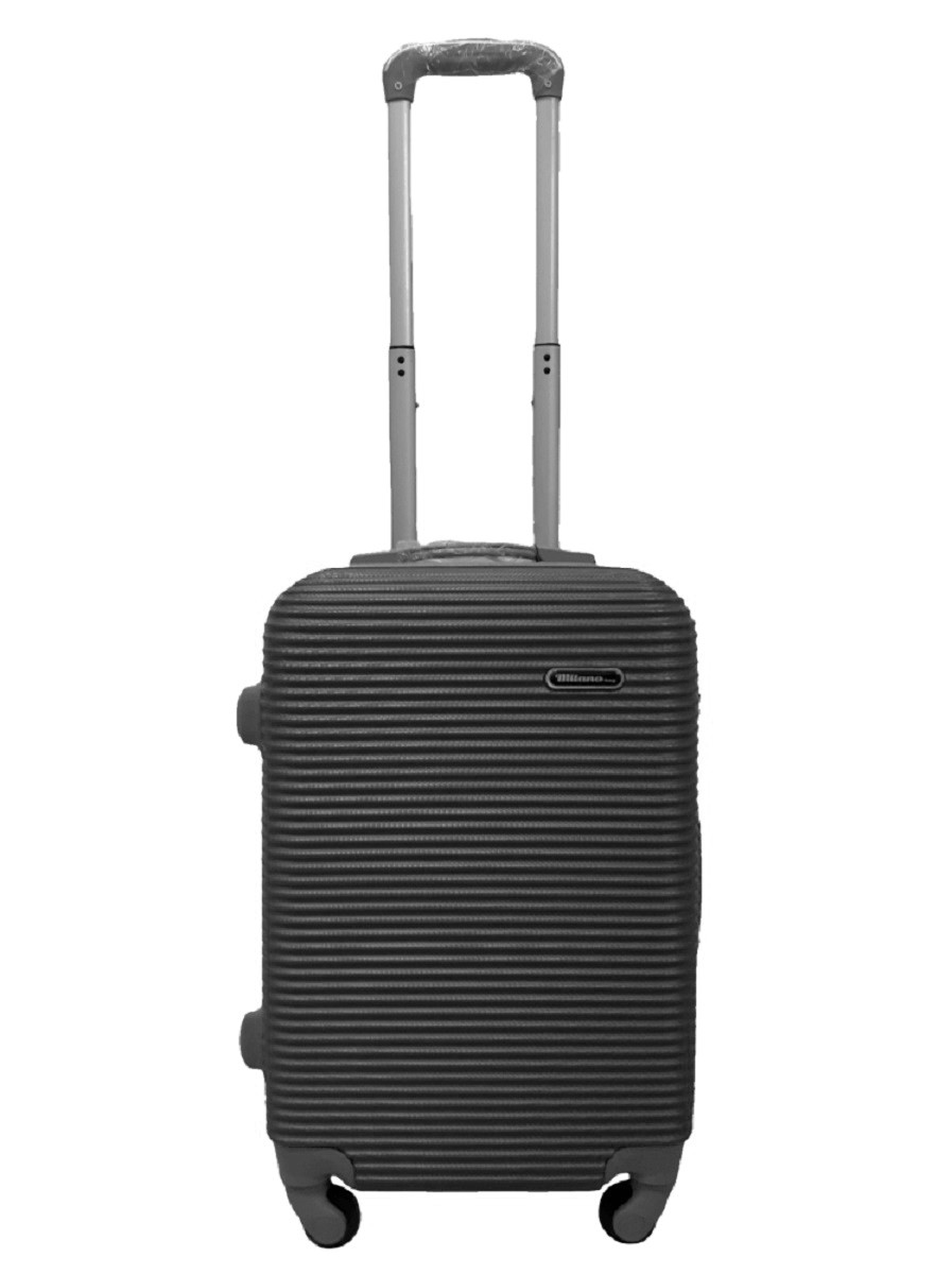 Валіза пластикова MILANO BAG 004 мала графіт
