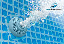 Басейн каркасний Intex 26730 (488х122 см) (Картріджний фільтр-насос 5 678 л/год, драбина, тент, підстилка), фото 5